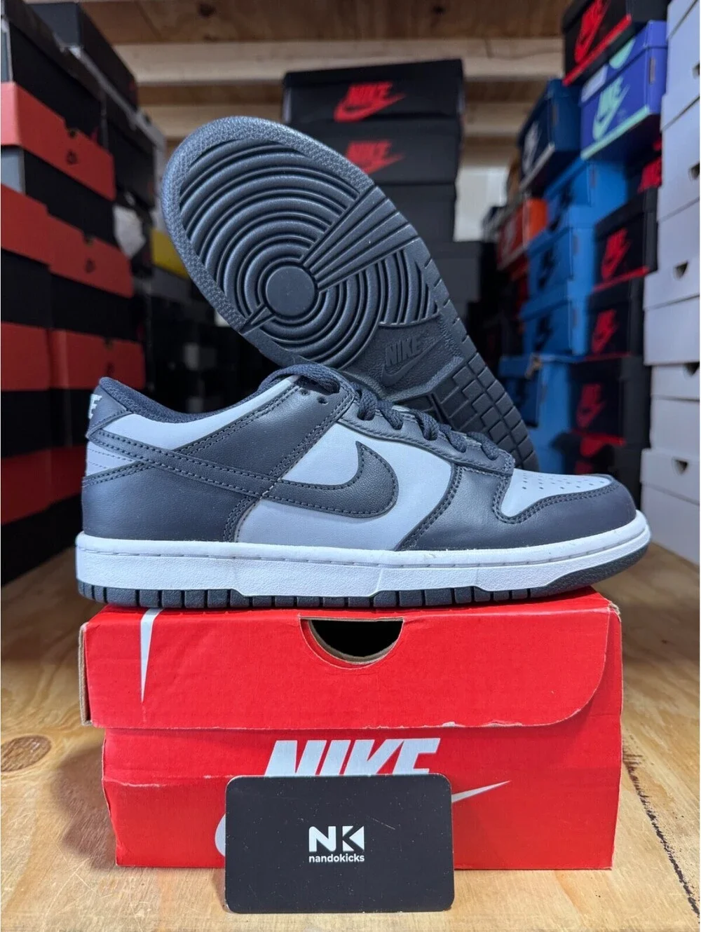 Nike Dunk Low GS 'Georgetown' CW1590-004 BRAND NEW SIZES 5.5